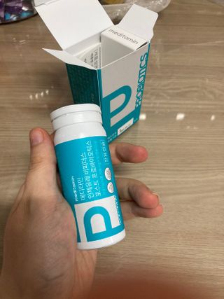 메디타민 인체유래 비피더스 포스트 프로바이오틱스 — 5점을 준 리뷰어가 2021년 1월 올린 사용 사진