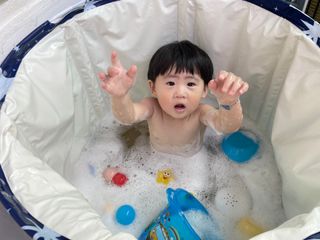 버블데이 배쓰밤 거품입욕제 버블바 6종 — 5점을 준 리뷰어가 2021년 8월 올린 사용 사진