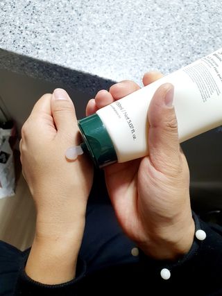 라로지크 X3 리페어 퍼퓸 헤어팩 150mℓ — 5점을 준 리뷰어가 2021년 11월 올린 사용 사진