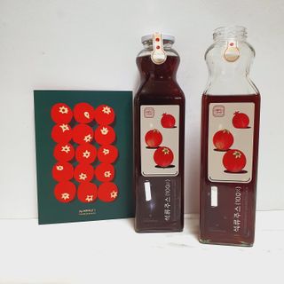 [바이윙클] 페르시아 유기농 석류 착즙주스 750ml 2병 + 선물박스 세트 — 5점을 준 리뷰어가 2022년 2월 올린 사용 사진