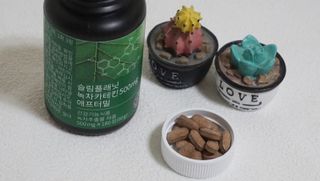 슬림플래닛 녹차카테킨 500mg 애프터밀 — 4.5점을 준 리뷰어가 2021년 8월 올린 사용 사진