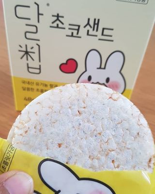 네이처오다 달칩 초코샌드 — 4점을 준 리뷰어가 2021년 2월 올린 사용 사진
