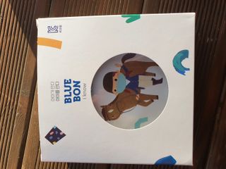 [블루 본 아이노우] 유아용 컬러마스크 40 PCS SET 2중 택 1 — 5점을 준 리뷰어가 2021년 5월 올린 사용 사진