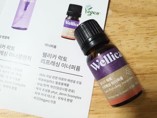 웰리카_V CARE 웰리카 락토 리프레싱 이너퍼퓸 10ml — 5점을 준 리뷰어가 2021년 3월 올린 사용 사진