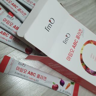 아임오 ABC 콜라겐 젤리 14포 — 5점을 준 리뷰어가 2021년 8월 올린 사용 사진