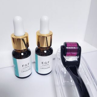 랑팡 EGF+FGF 10ppm 리포좀 앰플 원액 10ml — 5점을 준 리뷰어가 2021년 10월 올린 사용 사진