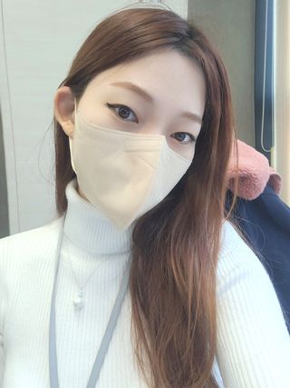 애니가드 셋업메베마스크 (대형 4컬러 + 중형 4컬러) — 5점을 준 리뷰어가 2022년 4월 올린 사용 사진