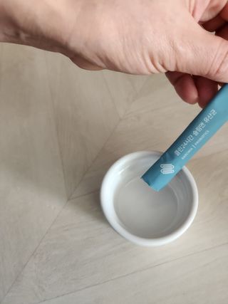 클린24시간 슬림앤유산균 1박스 (3.5g X 15포) — 5점을 준 리뷰어가 2023년 2월 올린 사용 사진