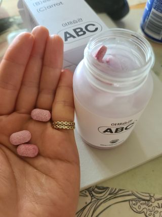 야채습관 ABC 120정 2개월분 하루야채 — 5점을 준 리뷰어가 2022년 9월 올린 사용 사진