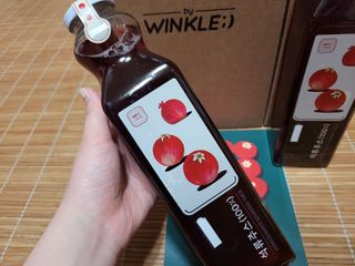 [바이윙클] 페르시아 유기농 석류 착즙주스 750ml 2병 + 선물박스 세트 — 4점을 준 리뷰어가 2022년 3월 올린 사용 사진