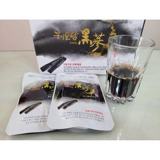 [중소기업유통센터 X 우수소상공인]해오담 수제 흑삼추출액  70ml x 20포 — 4점을 준 리뷰어가 2020년 12월 올린 사용 사진