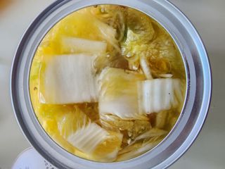 셰프애찬 단호박 백김치 1kg — 5점을 준 리뷰어가 2022년 10월 올린 사용 사진