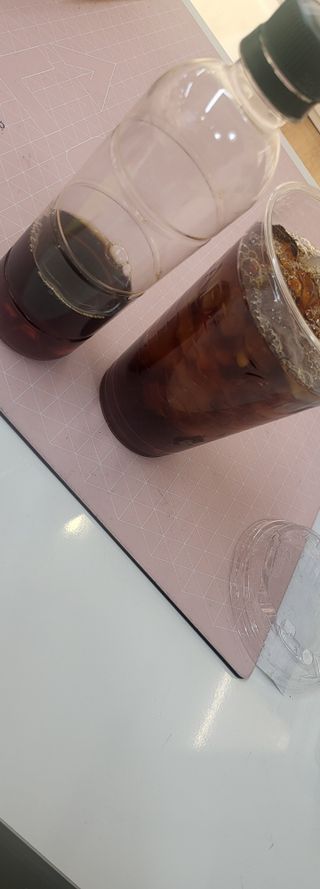 무라벨 바리스타룰스 디카페인 아메리카노 — 5점을 준 리뷰어가 2024년 4월 올린 사용 사진