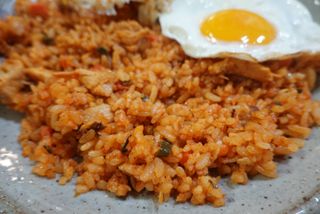 [푸딩팩토리] 요잇조잇 닭갈비 닭가슴살/김치 닭가슴살 곤약볶음밥 2종 (김치볶음밥 2개 닭갈비 볶음밥 1개) — 5점을 준 리뷰어가 2022년 7월 올린 사용 사진