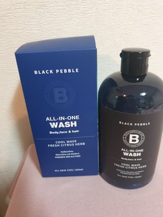 블랙페블 올인원 워시 쿨 웨이브 500ml — 5점을 준 리뷰어가 2021년 4월 올린 사용 사진