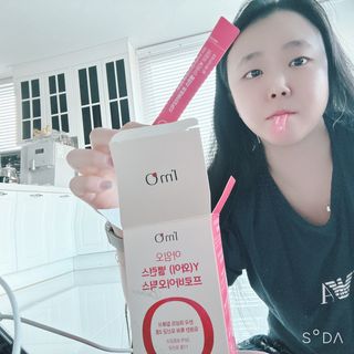 [질 유래 특허 유산균] 아임오 이너밸런스 프로바이오틱스 1박스 [30포] — 4점을 준 리뷰어가 2023년 3월 올린 사용 사진