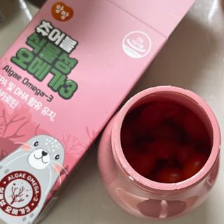 앙팡 츄어블 식물성 오메가3 1000mg x 80캡슐 — 4점을 준 리뷰어가 2022년 10월 올린 사용 사진