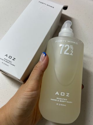 에일리언오더즈 센티드 핸드 앤 바디 워시 290ml (3종 택1) — 5점을 준 리뷰어가 2023년 8월 올린 사용 사진