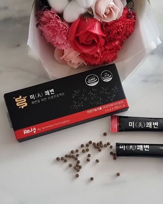 새롬바이오 리생 [미쾌변] 차전자피 식이섬유 건강기능식품 3팩 — 5점을 준 리뷰어가 2021년 6월 올린 사용 사진