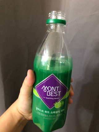 몽베스트 Montbest with Sparkling water Lime20병 — 5점을 준 리뷰어가 2021년 10월 올린 사용 사진