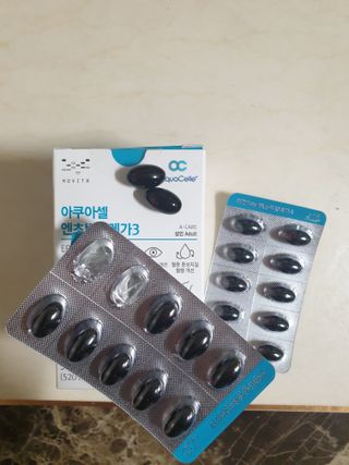 메디포스트 모비타 아쿠아셀 엔초비오메가3 60캡슐 — 4.5점을 준 리뷰어가 2023년 1월 올린 사용 사진