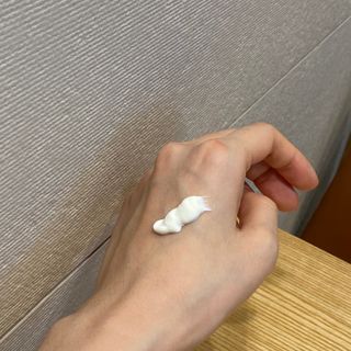 바노바기 코스메틱 바노바기 밀크씨슬 리페어 시카 선스크린 플러스 50ml — 4점을 준 리뷰어가 2023년 2월 올린 사용 사진