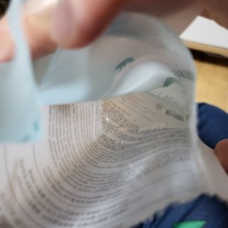 에이스노 레스큐 이미디에이트 수딩 시트마스크 — 5점을 준 리뷰어가 2021년 12월 올린 사용 사진