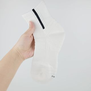 [사이즈가 있는 양말 필로이] 남자 골프 스포츠 발목 양말 2족 세트【 S, M, L, XL】4가지 사이즈 — 5점을 준 리뷰어가 2022년 7월 올린 사용 사진
