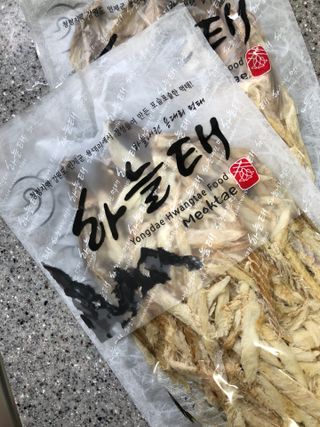 [오늘바스켓] 용대리 손질하늘태 130g — 3점을 준 리뷰어가 2021년 6월 올린 사용 사진