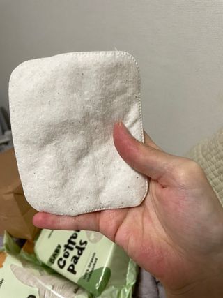 디어엘로디 유기농 무표백 건티슈 60매 — 5점을 준 리뷰어가 2022년 8월 올린 사용 사진