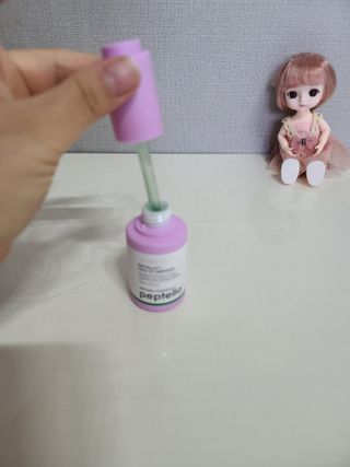닥터펩티 펩텔라 시카웃 앰플 — 4점을 준 리뷰어가 2021년 1월 올린 사용 사진