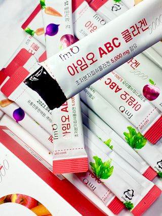 아임오 ABC 콜라겐 젤리 14포 — 4.5점을 준 리뷰어가 2022년 3월 올린 사용 사진