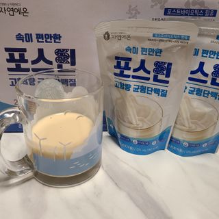 자연에온 마시는 프로틴 고함량 균형단백질 음료 포스틴 125ml 10개입 1BOX — 5점을 준 리뷰어가 2021년 4월 올린 사용 사진