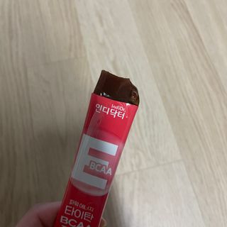 [인디닥터] 타이탄 BCAA 프로틴 젤리스틱 — 4점을 준 리뷰어가 2022년 6월 올린 사용 사진