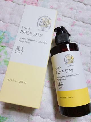 라라로즈데이 시즌2 여성청결제 200ml 아로마 페미민 클렌저, 독일더마인증 — 5점을 준 리뷰어가 2021년 9월 올린 사용 사진