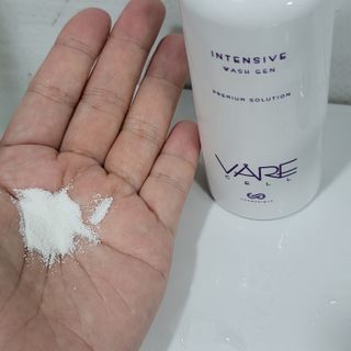 바르셀 저분자피쉬콜라겐 클랜징 파우더 화이트닝 각질제거 필링 워시 젠 90g — 5점을 준 리뷰어가 2021년 11월 올린 사용 사진
