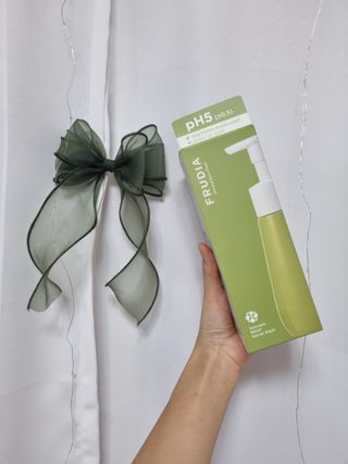 [후르디아] 아보카도 약산성 비건 여성 청결제 — 5점을 준 리뷰어가 2021년 12월 올린 사용 사진