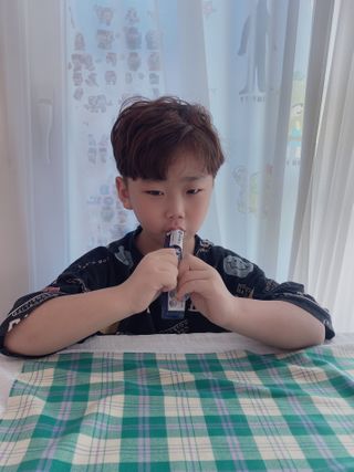 키즈텐플러스 연세 키즈텐 플러스 1개월 — 5점을 준 리뷰어가 2021년 2월 올린 사용 사진