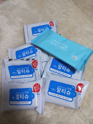 [엠메이데이] 안심 알티슈 20매 x 7 — 4점을 준 리뷰어가 2022년 1월 올린 사용 사진