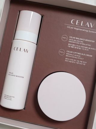 프리마인 바르기만 하면 철벽 스킨케어+24시간 마스크팩 효과. 셀라브 리제너레이팅 시스템 부스터+크림 세트 — 5점을 준 리뷰어가 2023년 7월 올린 사용 사진