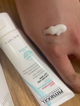 피지오겔 레드수딩 시카밸런스 크림 50ml — 5점을 준 리뷰어가 2022년 4월 올린 사용 사진