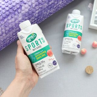 셀렉스스포츠 셀렉스 스포츠 웨이 프로틴 복숭아_ 330ml x 12팩 — 5점을 준 리뷰어가 2021년 7월 올린 사용 사진