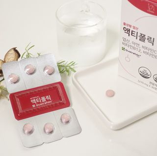 [리노브] 4세대 활성엽산 액티폴릭 270mg x 30정 — 5점을 준 리뷰어가 2022년 7월 올린 사용 사진