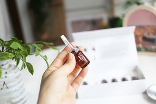 제이앤디바이오 앙코르 블랑 브라이트닝 앰플 — 5점을 준 리뷰어가 2022년 2월 올린 사용 사진