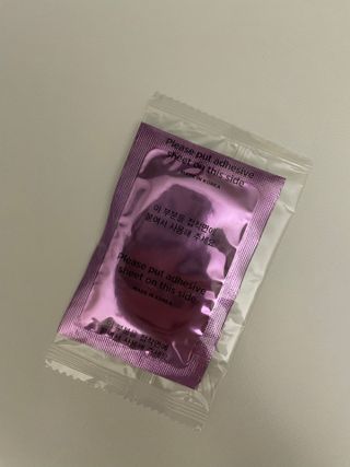 [레제르] 아로마 수액패치 발패치 10매입 - 라벤더향/유칼립투스향/대나무향 — 4점을 준 리뷰어가 2022년 2월 올린 사용 사진