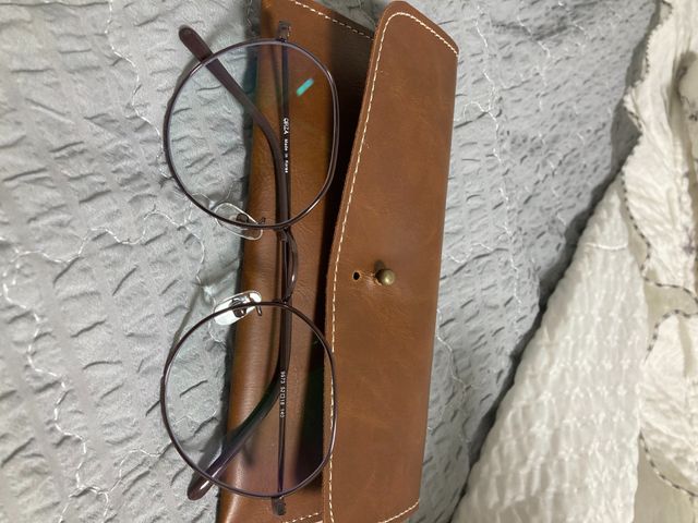 깔끔한 다각형 안경 리뷰 사진