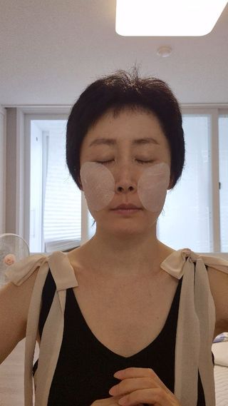 웰더마 프리미엄 콜라겐 하이드로 토너 패드 60매/1개 — 4점을 준 리뷰어가 2025년 7월 올린 사용 사진