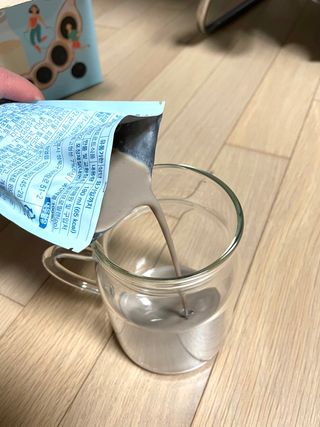 국민바이오 약콩두유 — 5점을 준 리뷰어가 2022년 5월 올린 사용 사진