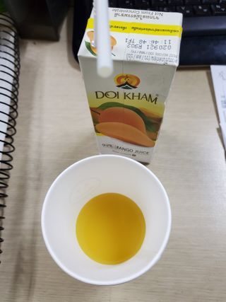 도이캄 착즙 완숙 토마토 200ml 12팩 무설탕 태국왕실 기내식주스 — 5점을 준 리뷰어가 2021년 2월 올린 사용 사진