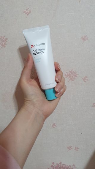리더스코스메틱 리더스 카밍 바이오틱스 크림 마스크 — 5점을 준 리뷰어가 2021년 5월 올린 사용 사진